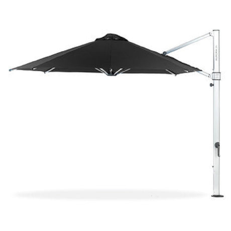 Plantation Prestige Commercial Furniture 9019-01 GRA Avalon Cantilever Umbrella 11 Ft. Octagon Top