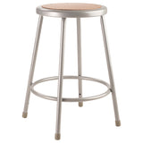 National Public Seating 6224 NPS® Steel Stool 300 Lb. Weight Capacity 24"H