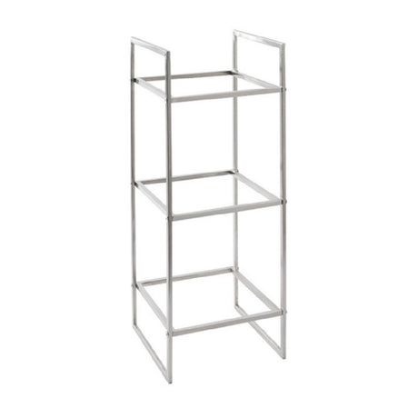 American Metalcraft SRT3 Three-Tier Riser Stainless Steel 25-1/2" H