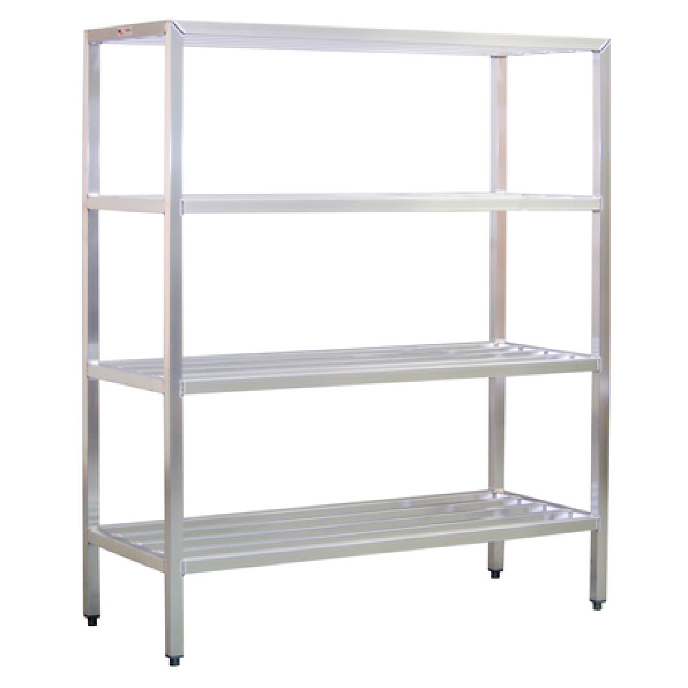 New Age Industrial 1067 H.D. Series Shelving Unit 4-tier 60"W X 24"D X 72"H