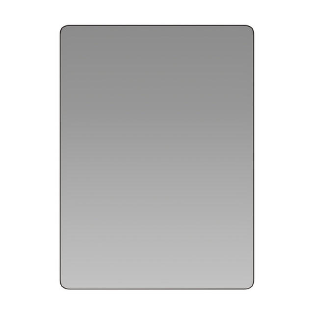 Flash Furniture RH-M001-SRC5676MB-BK-GG Wall Mirror 22" X 30" Rectangular