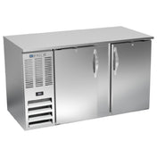 Beverage Air BB58HC-F-S - Refrigerated Food Rated Back Bar Storage Cabinet, Two-section