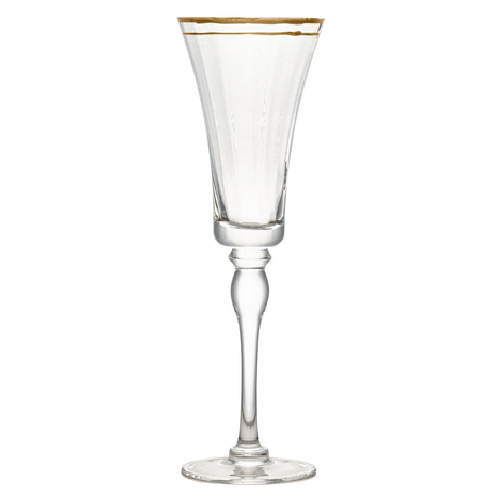 10 Strawberry St KATEG-FLUTE - Champagne Flute Glass, 8 Oz., 3-1/4" X 3-1/4" X 10"
