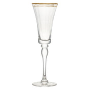 10 Strawberry St KATEG-FLUTE - Champagne Flute Glass, 8 Oz., 3-1/4" X 3-1/4" X 10"