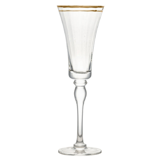 10 Strawberry St KATEG-FLUTE - Champagne Flute Glass, 8 Oz., 3-1/4" X 3-1/4" X 10"
