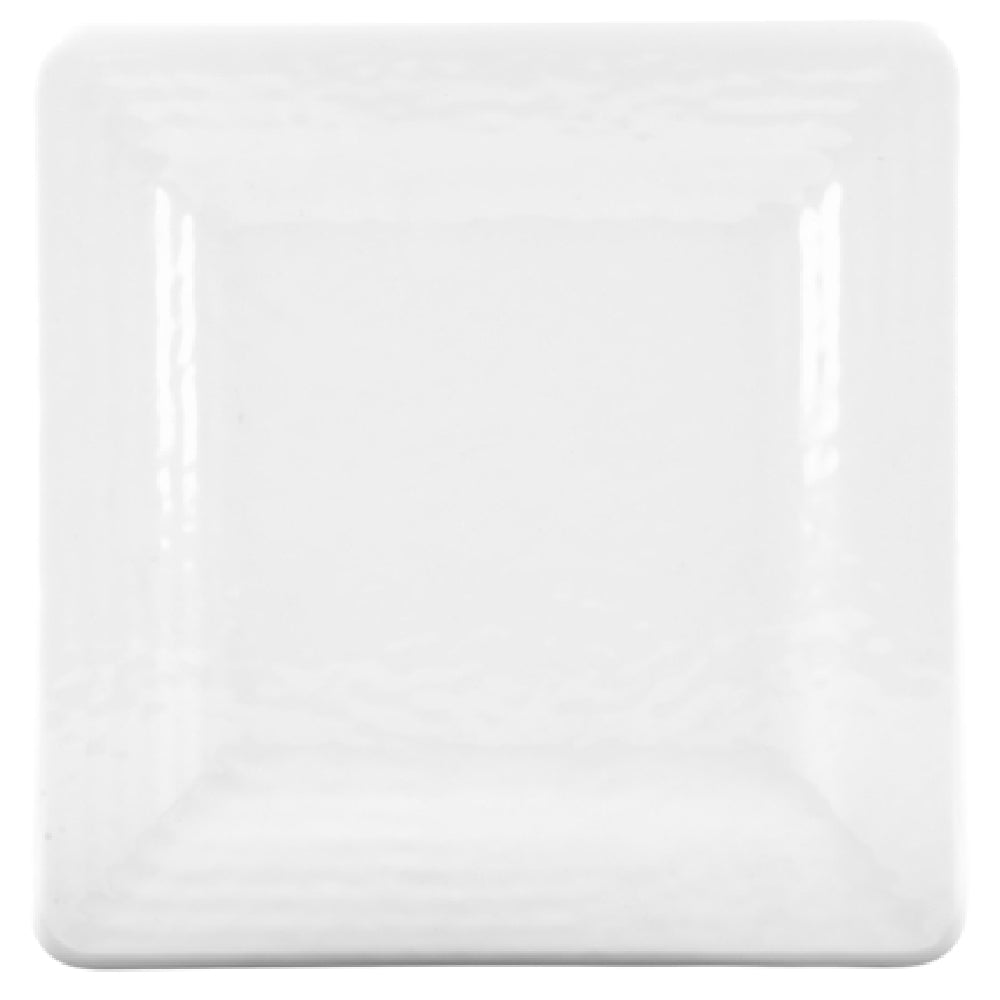 GET Enterprises D9SQRR-W Elite Global Solutions Plate 9" X 3/4"H Square