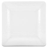 GET Enterprises D9SQRR-W Elite Global Solutions Plate 9" X 3/4"H Square