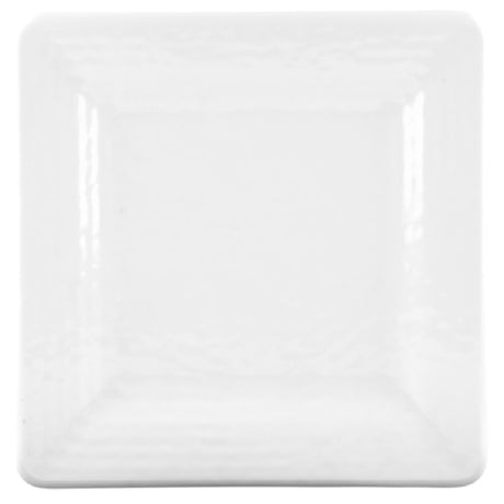 GET Enterprises D9SQRR-W Elite Global Solutions Plate 9" X 3/4"H Square