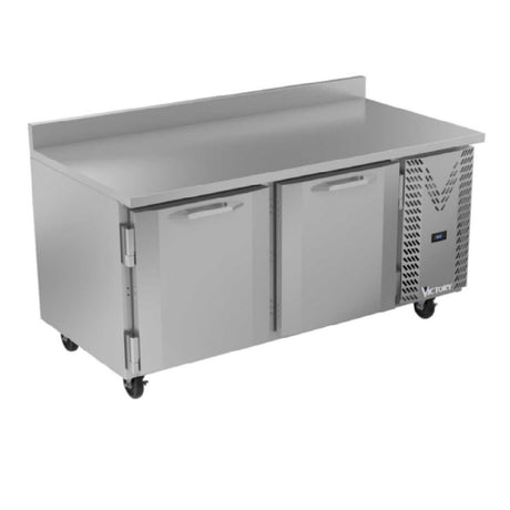 Victory VWR67HC Worktop Refrigerated Counter Powered By V-Core™ Two-section