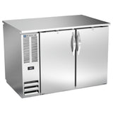 Beverage Air BB48HC-1-PT-S - Refrigerated Pass-Thru Back Bar Refrigerator, Two-section