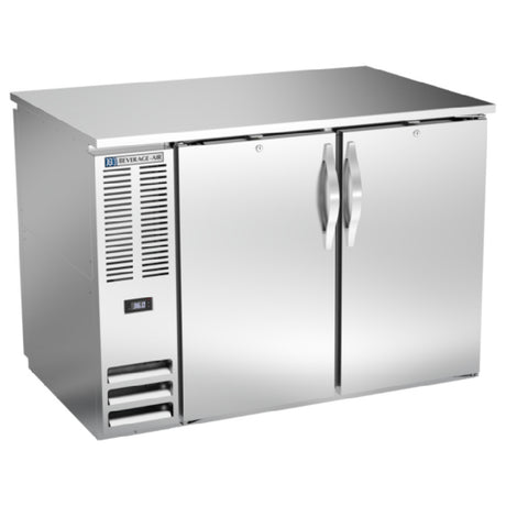 Beverage Air BB48HC-PT-S - Refrigerated Pass-Thru Back Bar Refrigerator, Two-section