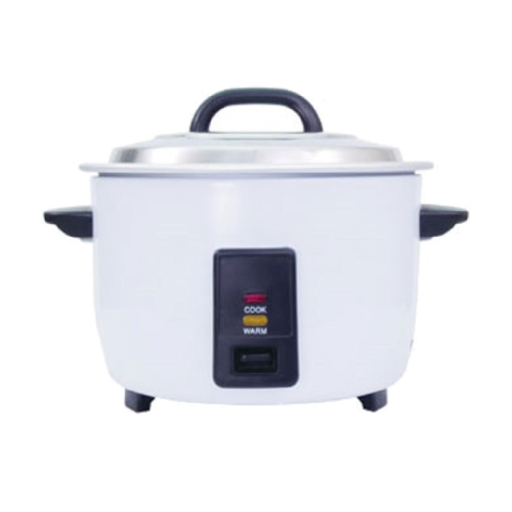 Crestware RC30 Rice Pot Cooker 30 Cup Uncooked Rice Capacity Extra Heavy Duty Inner Pot And Lid