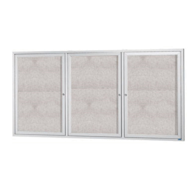 Aarco ODCC3672-3R Bulletin Board 72"W X 36"H Enclosed