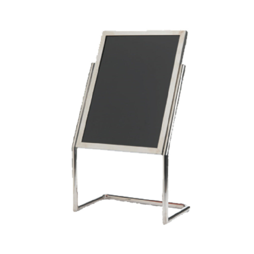 Aarco P-17C Broadcaster Display Stand 22"W X 30"H Frame (25" X 48" OA) Neon Markerboard On One Side