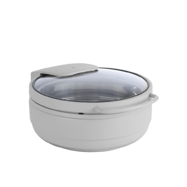 Bauscher Hepp 55.0001.8000 - Chafing Dish, Round, Macadamia