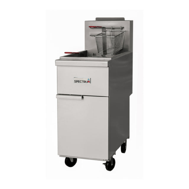 Winco NGGF-40-NG Spectrum™ Fryer Floor Model Natural Gas