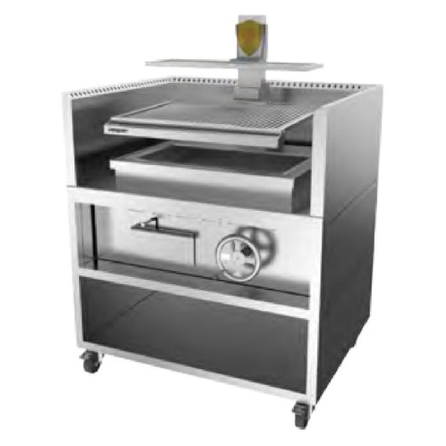 Josper Charcoal Ovens (Middleby) PVJ-76-1-1-MB - Basque Grill, Charcoal, 45-1/4"W