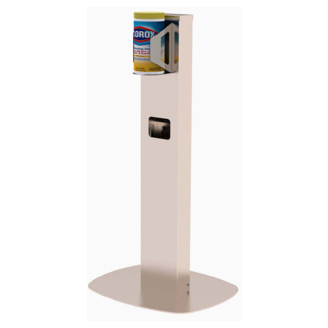 Lakeside 158888 Wipe Dispensing Stand Integrated Waste Bin 20" X 17" Base