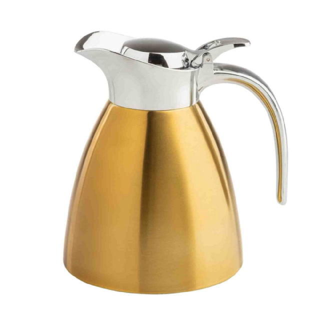 TableCraft Products 13138 - Cash & Carry Coffee Carafe & Creamer, 18 Oz., 6.5" X 5.125" X 6.5"