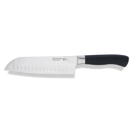 Crestware KN161 Granton Elite Pro Santoku Knife 7" Forged