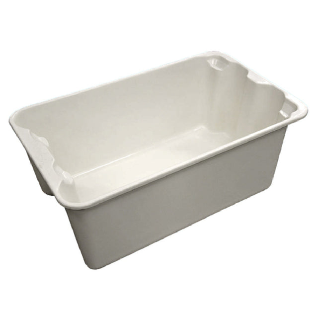 MFG Tray 780408W 5136 Nest & Stack Container 6 Gallon 20-1/2"L X 12-7/8"W X 8"H