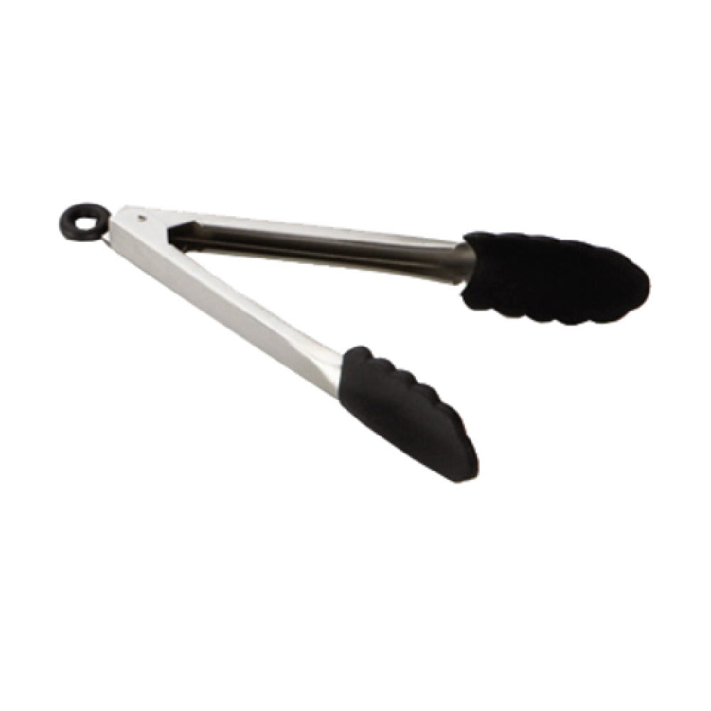 Tablecraft 4009BK Locking Tongs 10-1/2" Heat Resistant 400°F/204°C