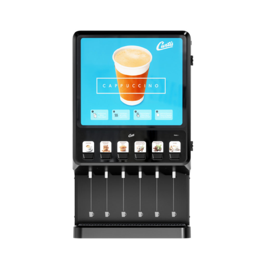 Curtis PCNG6 | 1360102203 - Premium Cappuccino Next Generation Machine, (6) Station Dispenser