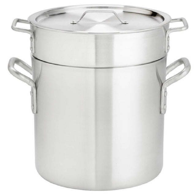 Browne Foodservice 5813220 Thermalloy® Double Boiler Set 3-piece Includes (1) Each: 20 Qt.