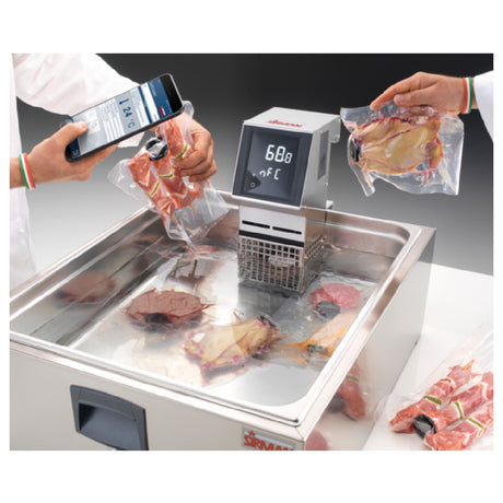 SIRMAN 69440058 - SOFTCOOKER WI-FOOD X NFC Immersion Thermal Circulator, 104-239°F Temperature Range For Up To 50 Liters