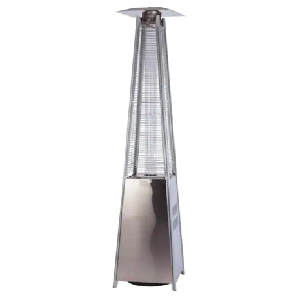 JMC Furniture JMC-OSPH-SS Patio Heater Upright Propane (tank Not Included)