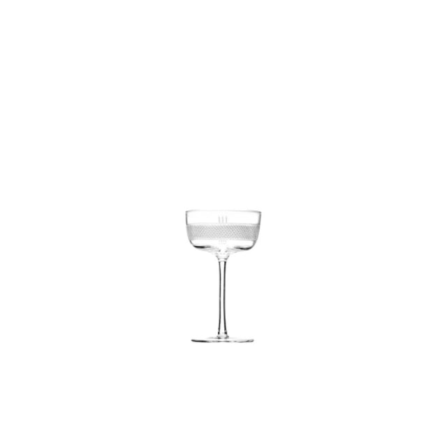 Hospitality Brands HG26960-012 Legend Glassware Vibrance Coupe Glass 8 Oz. Lead-free Ultra Clear Crystal