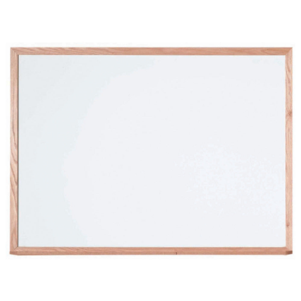 Aarco WOS3648 White Procelain Markerboard Wall Mount 48"W X 36"H