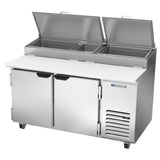Beverage Air DP60HC Pizza Top Refrigerated Counter Two-section 60"W