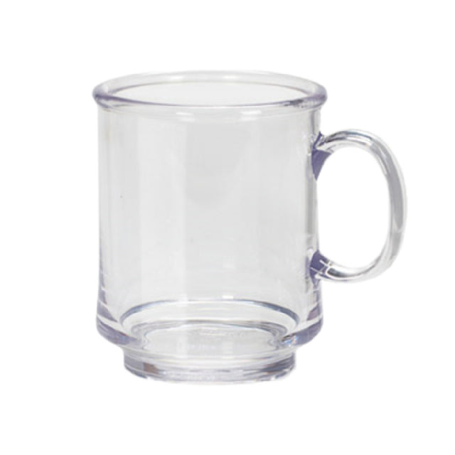 GET Enterprises TM-1308-CL Mug 8 Oz. (10 Oz. Rim Full) 3-1/4" Dia. X 3-3/4" Deep