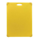 Tablecraft CBG1824AYL Cash & Carry Grippy Cutting Board 18" X 24" 1/2" Thick