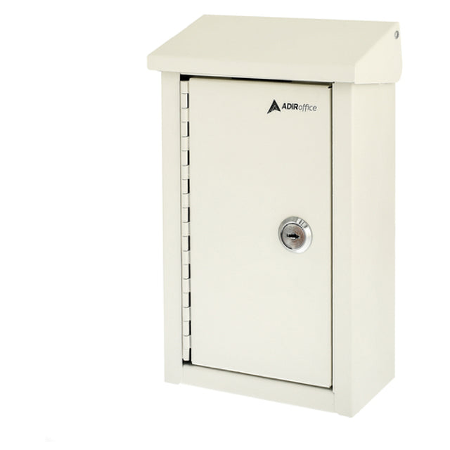 Alpine Industries ADI631-11-WHI Outdoor Key Drop Box Heavy Duty 5-1/2" X 3" X 9-3/4"H