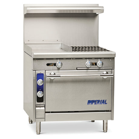 Imperial IHR-G18-2_LP Spec Series Heavy Duty Range Gas 36"W