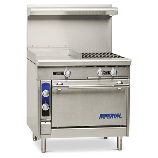 Imperial IHR-G18-2-XB_LP Spec Series Heavy Duty Range Gas 36"W