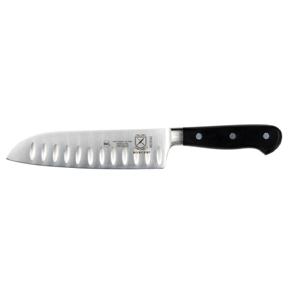 Mercer Culinary M23590 Renaissance® Santoku Knife 7" Granton Edge