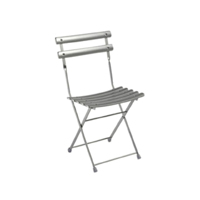 Emuamericas Llc E314QS Arc En Ciel Folding Side Chair Outdoor/indoor Steel Slats Back And Seat