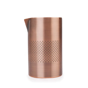 Mercer M37219ACP - Barfly® Diamond Lattice Mixing Tin, 21 Oz. (625 Ml.), Double-wall Insulated