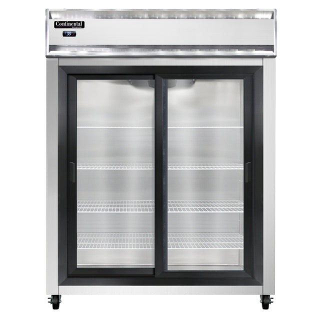 Continental Refrigerator 2RENSGD Extra-Wide Refrigerator Reach-in 57"W