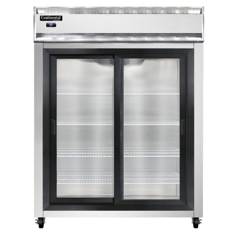 Continental Refrigerator 2RENSASGD Extra-Wide Refrigerator Reach-in 57"W