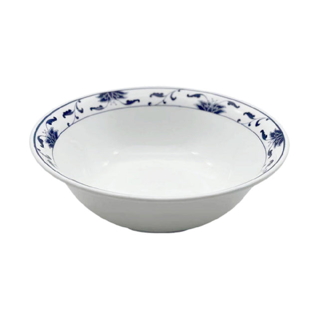 Cameo China 255-164 Blue Lotus Cereal/Salad Bowl 16 Oz. (480 Ml)