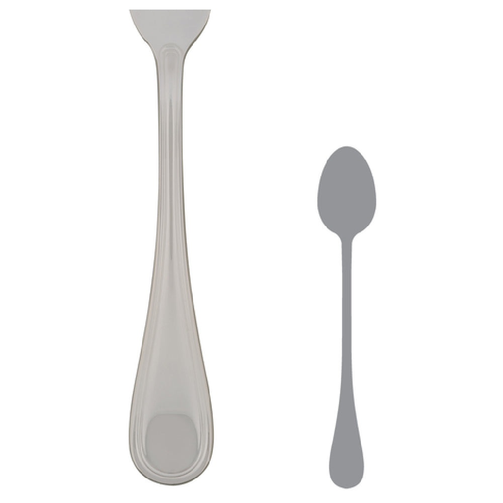 Steelite 5508J006 Iced Teaspoon 7" 18/10 Stainless Steel