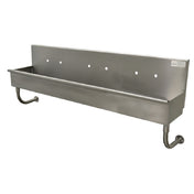 Advance Tabco 19-18-72 Multiwash Hand Sink Wall Mounted 72"W X 19-1/2"D X 30-3/4"H (overall)