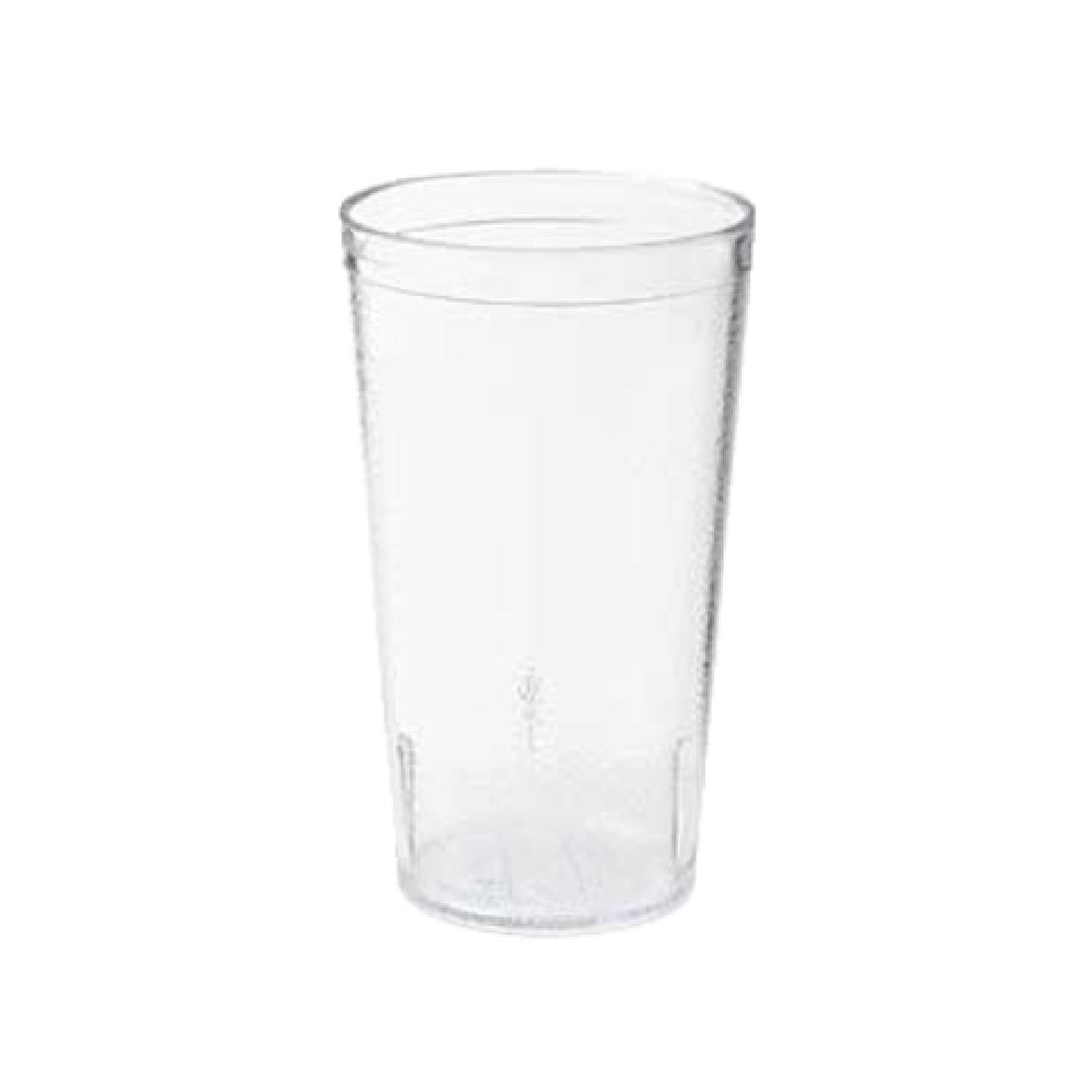 GET Enterprises 6612-1-CL Tumbler 12 Oz. (13.9 Oz. Rim Full) 3" Dia. X 5-1/8"H