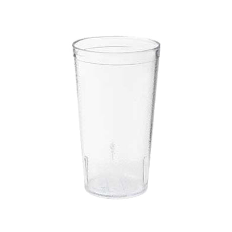 GET Enterprises 6612-1-CL Tumbler 12 Oz. (13.9 Oz. Rim Full) 3" Dia. X 5-1/8"H