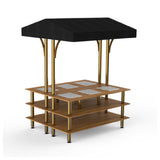 Steelite MGCMLD15BBBF - Square Market Warming Station, 71.0" X 67.0" X 95.5", Modular