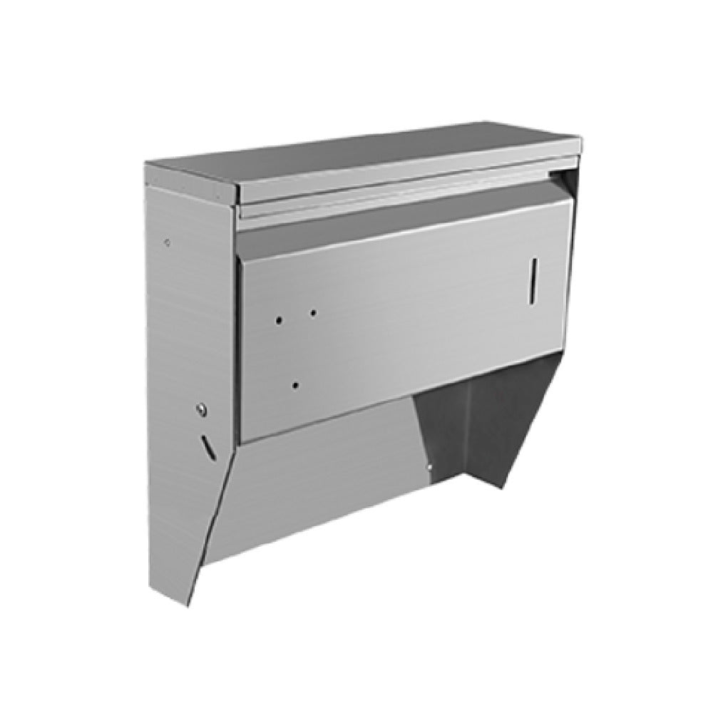 Klinger's Trading ND1000 Napkin Dispenser Wall Mount 17"W X 5"H OA